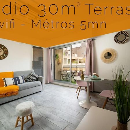 Appartement Terrasse Vieux Port Cour Julien Marsella Exterior foto