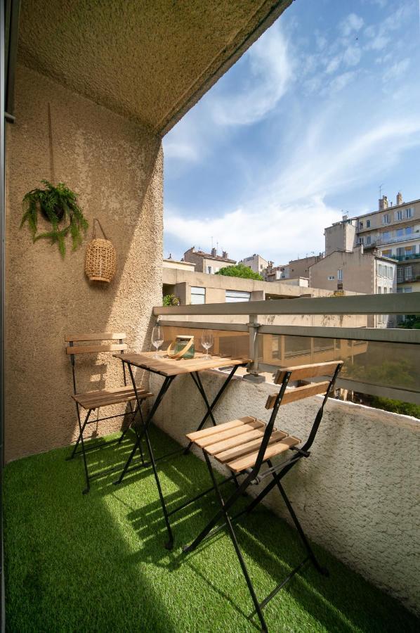 Appartement Terrasse Vieux Port Cour Julien Marsella Exterior foto